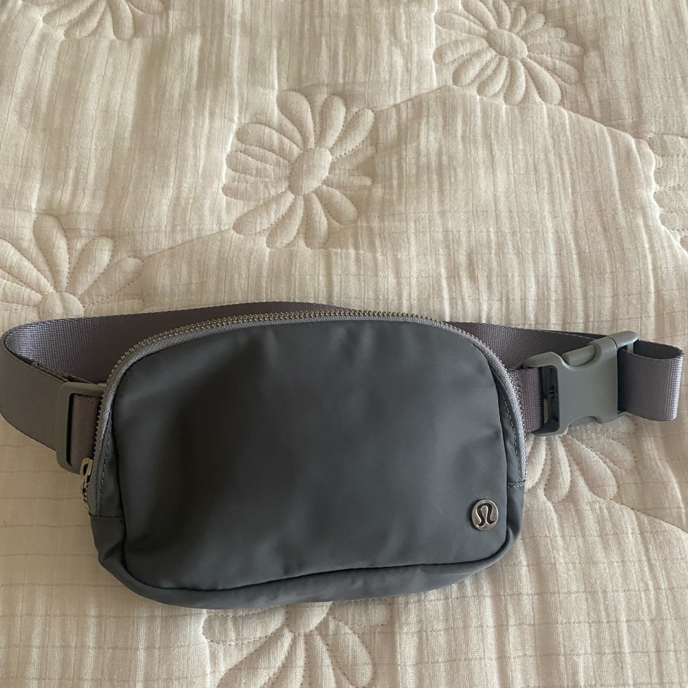 Asphalt Grey Lululemon Belt Bag